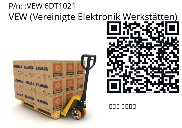   VEW (Vereinigte Elektronik Werkstätten) VEW 6DT1021
