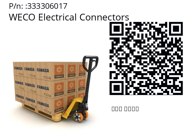   WECO Electrical Connectors 333306017